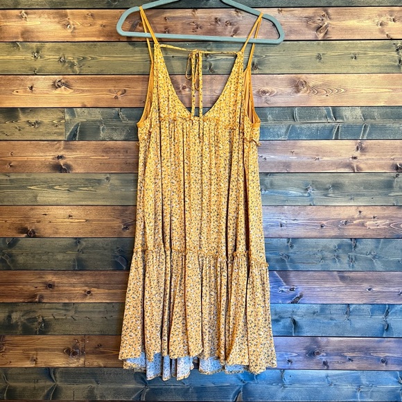 Floral Print Sleeveless Tiered Swing Dress | Wild Fable - Picture 2 of 3